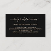 Lichaamsculpcontouren esthetisch visitekaartje (Achterkant)