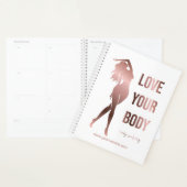 Lichaamsculpende lichaamcontouren die spa gift vor planner (Display)