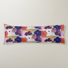 Lichaamscussen van Anemone Spring Flowers Lichaamskussen