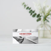 Lichaamsfitness Visitekaartje (Staand voorkant)