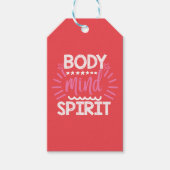 Lichaamsgeest Cadeaulabel (Voorkant)