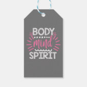 Lichaamsgeest Cadeaulabel (Achterkant)