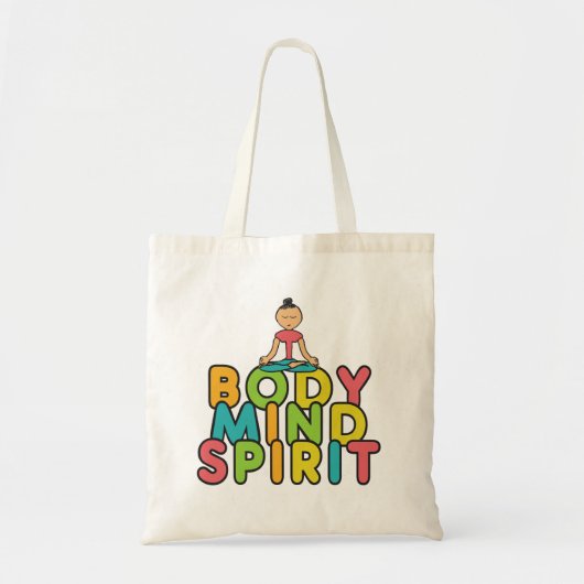 Lichaamsgeest Tote Bag (Voorkant)
