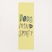Lichaamsgeest Yogamat (Achterkant)