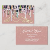 Lichaamsgewicht Schoonheid Logo Massage Stapels Bl Visitekaartje (Voorkant / Achterkant)