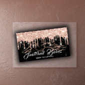 Lichaamsgewicht Schoonheidsmassasters Glitter Glam Visitekaartje