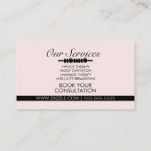 Lichaamsgewicht Sculpting Massageroze Visitekaartje (Achterkant)