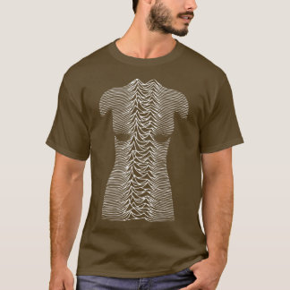 lichaamsgolflijnen t-shirt
