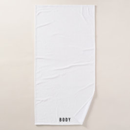Lichaamshanddoeken Badhanddoek