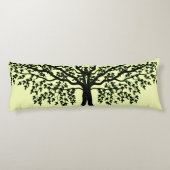 Lichaamskilm - Leafy Branches Lichaamskussen (Achterkant)