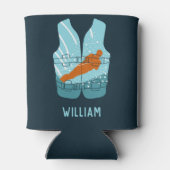 Lichaamskleding voor zwemmers Grafisch speciaal ge Blikjeskoeler (Achterkant)