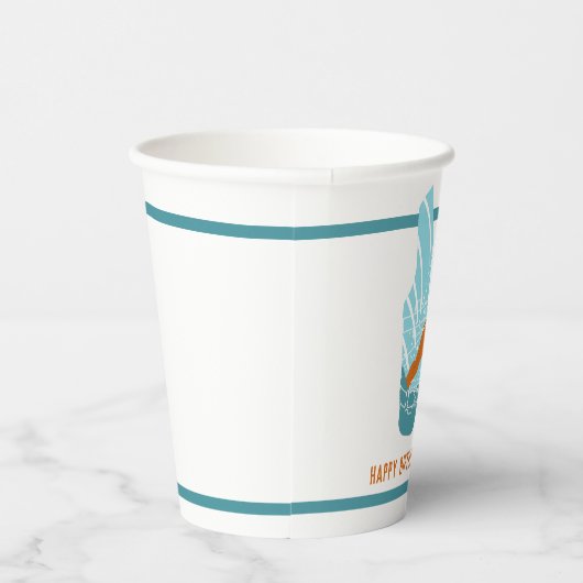 Lichaamskleding voor zwemmers Grafisch speciaal ge Papieren Bekers (Rechts)