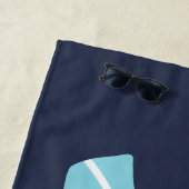 Lichaamskleding voor zwemmers Grafisch speciaal ge Strandlaken (In situ)