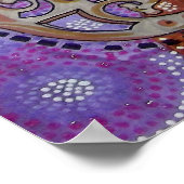 Lichaamskunst met een twist poster (Hoek)