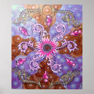 Lichaamskunst met een twist poster