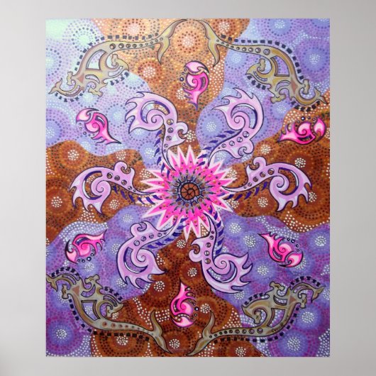 Lichaamskunst met een twist poster (Voorkant)