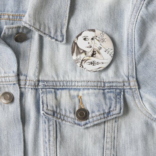 Lichaamskunst Ronde Button 5,7 Cm (In situ)