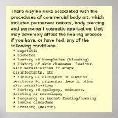 Lichaamskunstonthulling Poster (Voorkant)