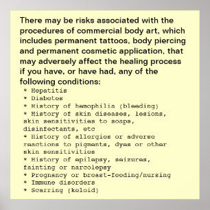 Lichaamskunstonthulling Poster