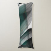 Lichaamskussen Abstracte trend interieur groen (Voorkant Verticaal)