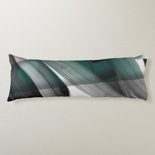 Lichaamskussen Abstracte trend interieur groen (Voorkant)