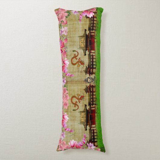 Lichaamskussen Aziatisch lichaamskussen (Voorkant Verticaal)