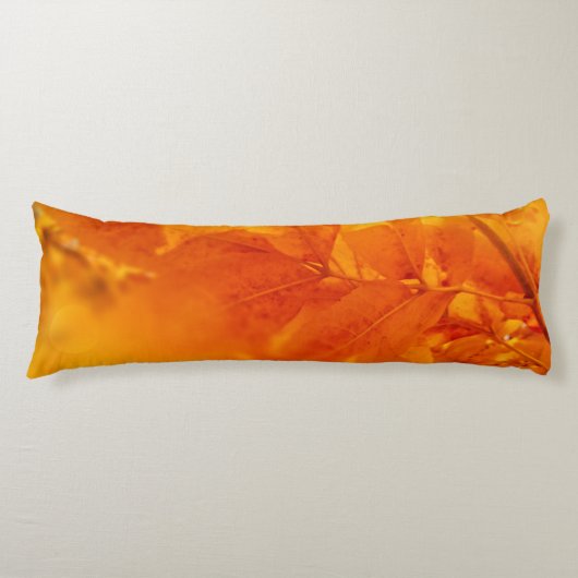 Lichaamskussen Gekleurde Herfst Glow Bladeren (Voorkant)