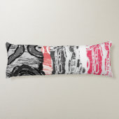 Lichaamskussen – Wrijving Lands Abstract Ontwerp (Achterkant)