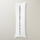 lichaamskussens lichaamskussen (Voorkant Verticaal)