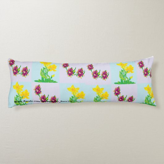 Lichaamslang/lentuurvloeren Lichaamskussen (Achterkant)