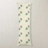 Lichaamslang: Tulpen Lichaamskussen (Voorkant Verticaal)