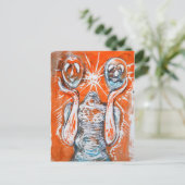 Lichaamslichaam Briefkaart (Staand voorkant)