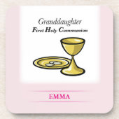 Lichaamslichaam en kleindochter bier onderzetter (Voorkant)