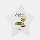 Lichaamslichaam en kleindochter keramisch ornament (Rechts)