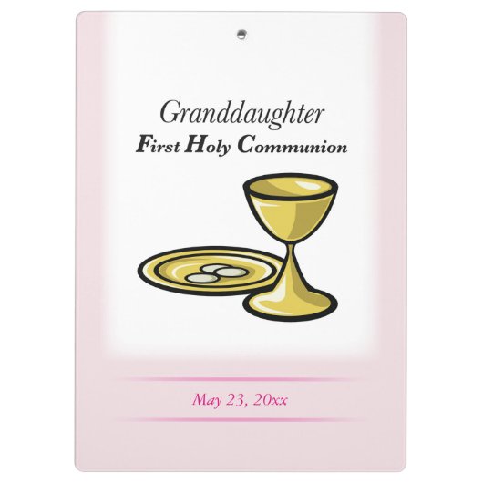 Lichaamslichaam en kleindochter klembord (Achterkant)