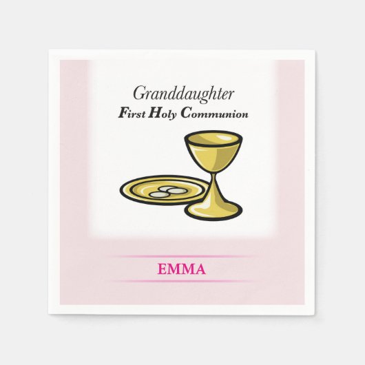 Lichaamslichaam en kleindochter servet (Voorkant)