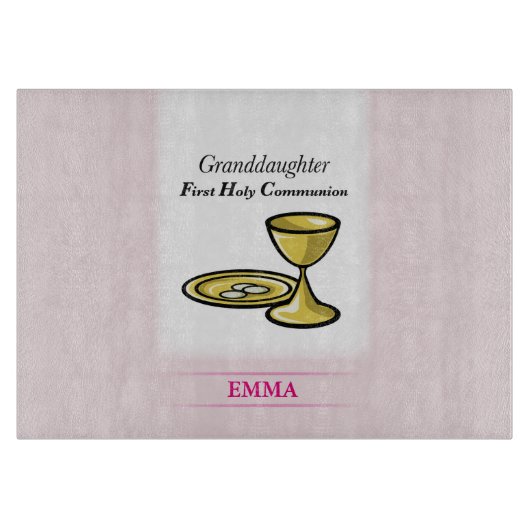 Lichaamslichaam en kleindochter snijplank (Voorkant)