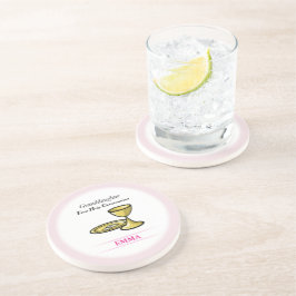 Lichaamslichaam en kleindochter zandsteen onderzetter