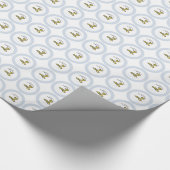 Lichaamslichaam en kleinzoon cadeaupapier (Hoek)