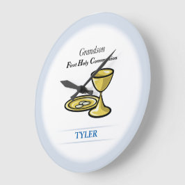 Lichaamslichaam en kleinzoon grote klok