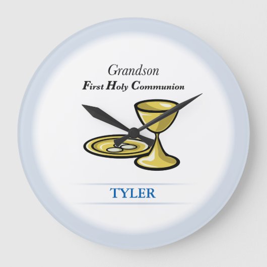 Lichaamslichaam en kleinzoon grote klok (Voorkant)