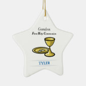 Lichaamslichaam en kleinzoon keramisch ornament (Rechts)