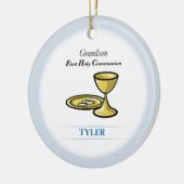 Lichaamslichaam en kleinzoon keramisch ornament (Links)