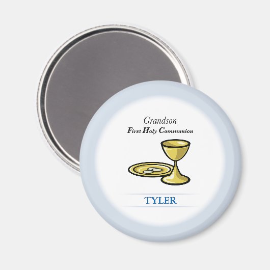 Lichaamslichaam en kleinzoon magneet (Voorkant / Achterkant)