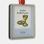 Lichaamslichaam en kleinzoon metalen ornament (Rechts)