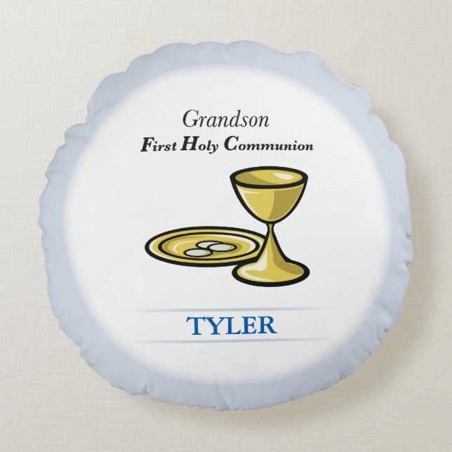 Lichaamslichaam en kleinzoon rond kussen (Voorkant)