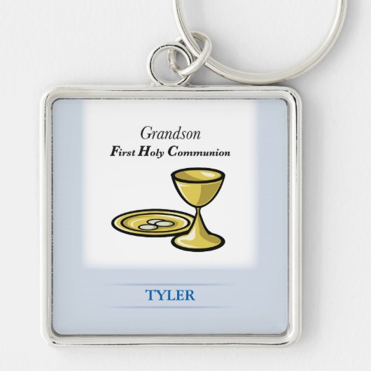 Lichaamslichaam en kleinzoon sleutelhanger (Voorkant)