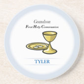 Lichaamslichaam en kleinzoon zandsteen onderzetter (Voorkant)