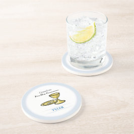 Lichaamslichaam en kleinzoon zandsteen onderzetter