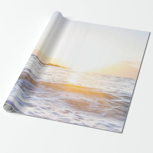 Lichaamslichaam onder zonsondergang cadeaupapier (Uitgerold)